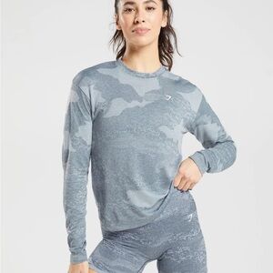 ADAPT CAMO SEAMLESS LONG SLEEVE TOP